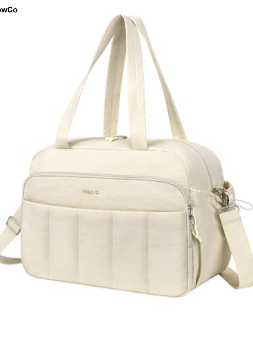 Polyester Gym Bag with Shoe Compartment Travel Duffle Overnight Weekender
